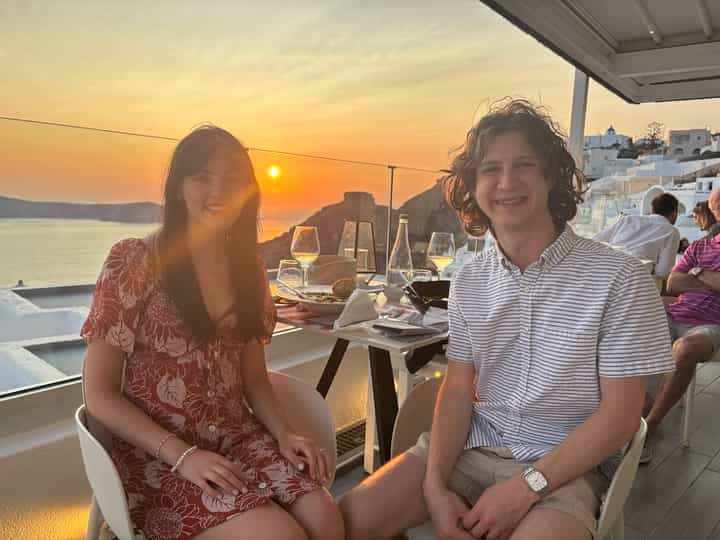 Us at Dinner!