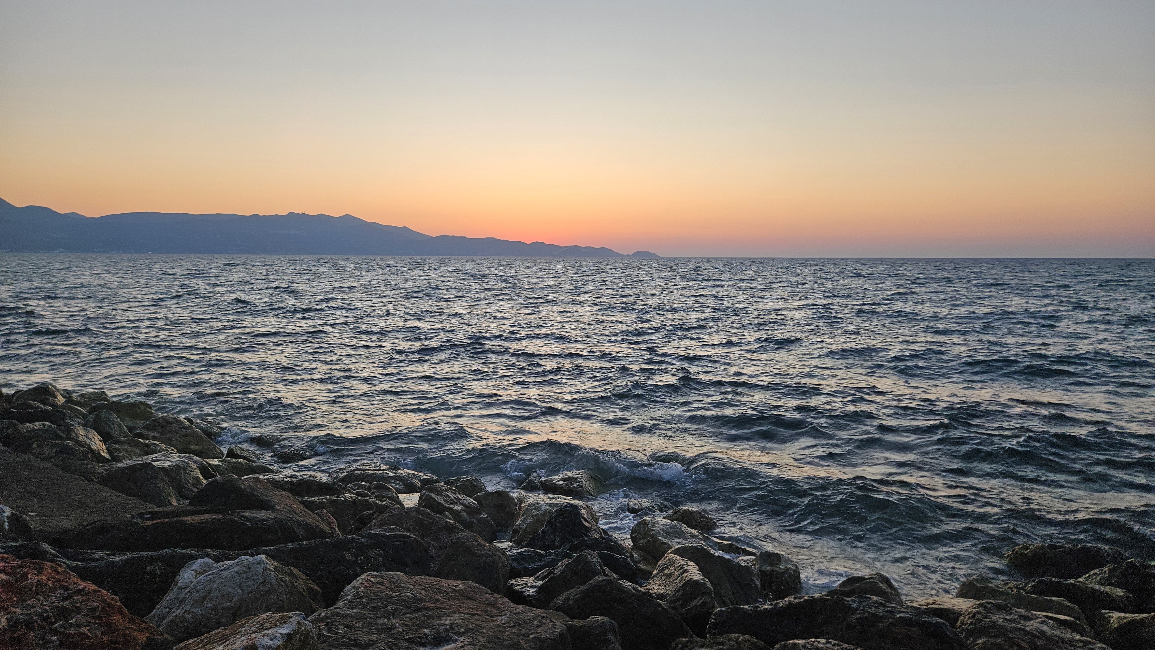 Sunset in Heraklion