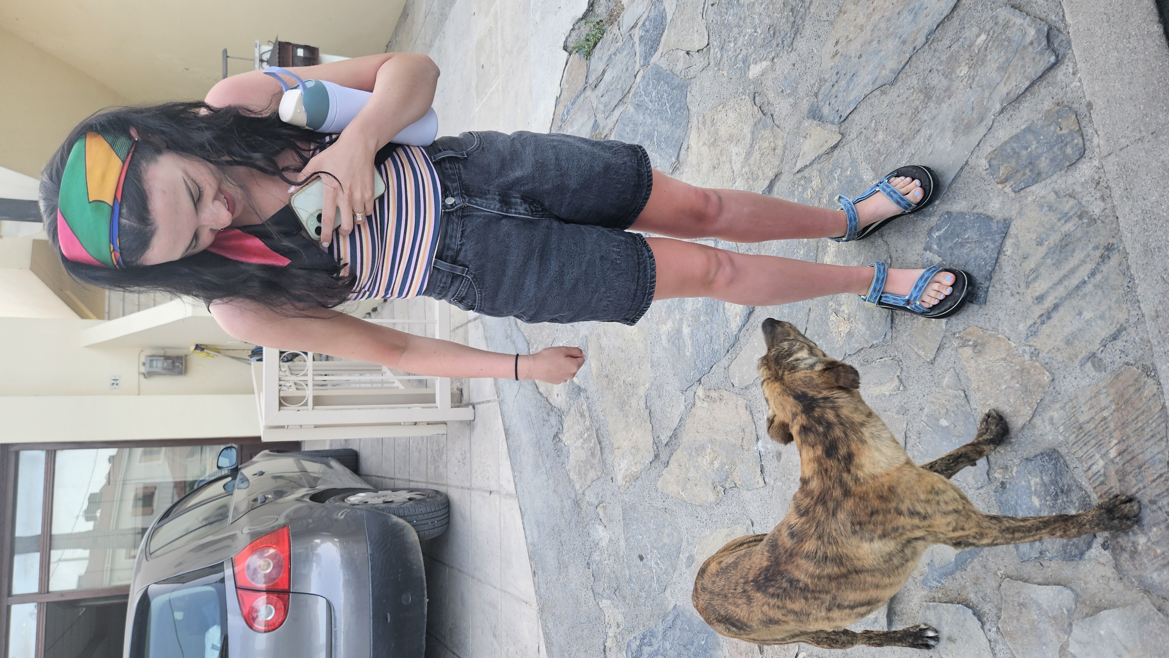 Hannah made a friend!